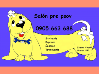 Salón pre psíkov pridal používateľ Zuzana Vesela