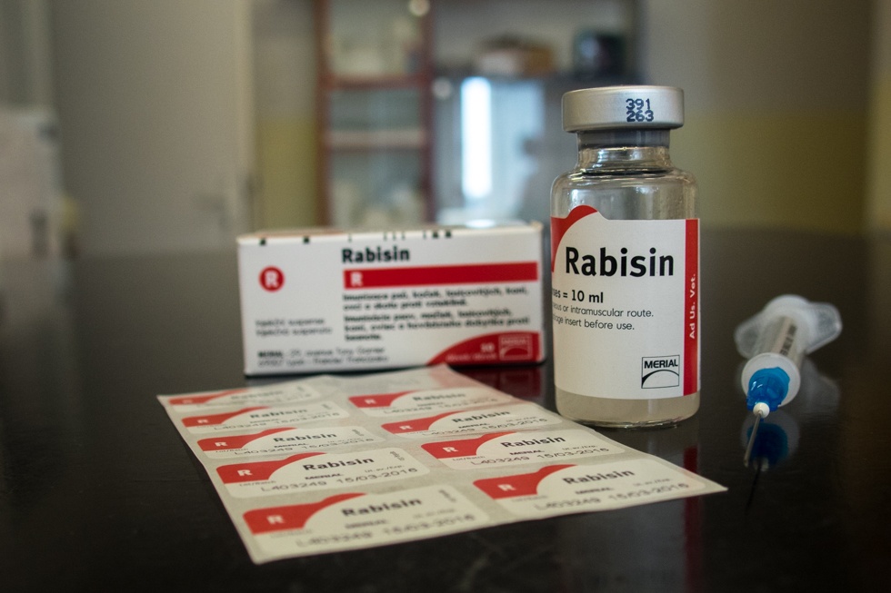 Vakcinácia proti besnote - Rabisin